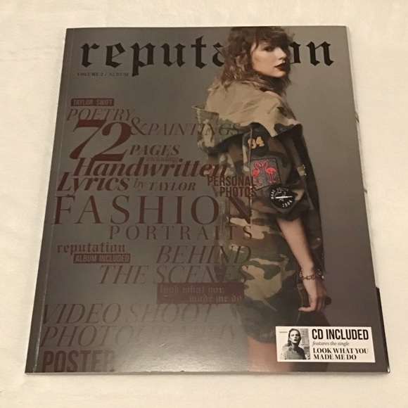 NEW Taylor Swift Reputation Magazine Poster RARE - Picture 4 of 8